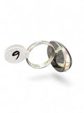 Blue Sandstone Solid 925 Sterling Silver Ring 6