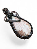 Scolecite Copper Wrapped Pendant