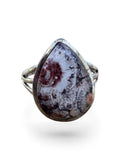 Birds Eye Jasper Solid 925 Sterling Silver Ring 9
