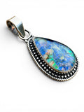 Monarch Opal Solid 925 Sterling Silver Pendant