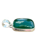 Green Onyx Solid 925 Sterling Silver Pendant
