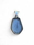 Angelite Solid 925 Sterling Silver Pendant
