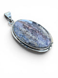 Moss Agate Solid 925 Sterling Silver Pendant