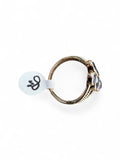Amethyst Solid 925 Sterling Silver Ring 8.5