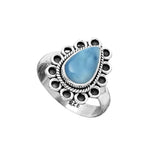 Owyhee Opal Solid 925 Sterling Silver Ring 8.5