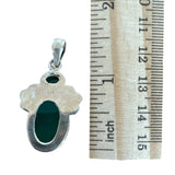 Green Onyx Solid 925 Sterling Silver Pendant