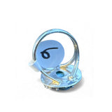 Caribbean Larimar Solid 925 Sterling Silver Ring 6