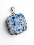 K2 Solid 925 Sterling Silver Pendant
