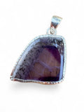 Tripache Amethyst Solid 925 Sterling Silver Pendant