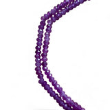 Amethyst 4 mm Beaded Necklace