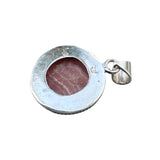 Rhodochrosite Solid 925 Sterling Silver Pendant