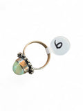 Ethiopian Opal Solid 925 Sterling Silver Ring 6
