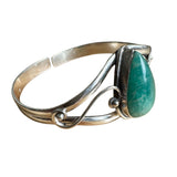 Amazonite Solid 925 Sterling Silver Bracelet