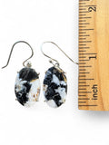 White Buffalo Solid 925 Sterling Silver Earrings