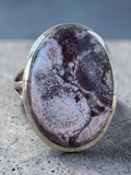 Birds Eye Jasper Solid 925 Sterling Silver Ring 7