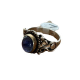 Tanzanite Solid 925 Sterling Silver Ring 7