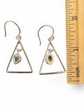 Herkimer Diamond Solid 925 Sterling Silver Earrings