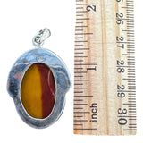 Mookaite Jasper Solid 925 Sterling Silver Pendant