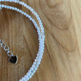 2 mm Howlite Beaded Necklace