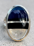 Surfite Solid 925 Sterling Silver Ring 6