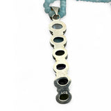 Multi Gemstone Solid 925 Sterling Silver Pendant