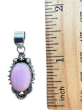 Pink Conch Solid 925 Sterling Silver Pendant