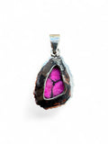 Cherry Blossom Dahlia Solid 925 Sterling Silver Pendant