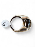 Smoky Topaz Solid 925 Sterling Silver Ring 9