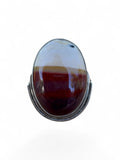 Mookaite Jasper Solid 925 Sterling Silver Ring 5.5