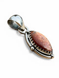 Sunstone Solid 925 Sterling Silver Pendant