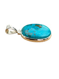 Shattuckite Solid 925 Sterling Silver Pendant