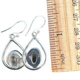 Herkimer Diamond Solid 925 Sterling Silver Earrings