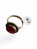 Ruby Solid 925 Sterling Silver Ring 9