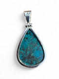 Shattuckite Solid 925 Sterling Silver Pendant