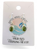 Peridot Solid 925 Sterling Silver Earrings