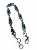 Rainbow Fire Topaz Solid 925 Sterling Silver Bracelet