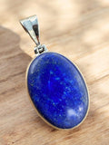 Blue Lapis Solid 925 Sterling Silver Pendant