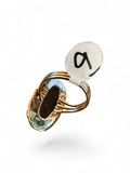 Hypersthene Solid 925 Sterling Silver Ring 9