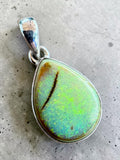 Monarch Opal Solid 925 Sterling Silver Pendant