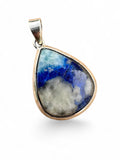 Rare Afghanite Solid 925 Sterling Silver Pendant