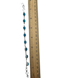 Paraiba Blue Opal Solid 925 Sterling Silver Bracelet
