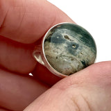 Ocean Jasper Solid 925 Sterling Silver Ring 7.5