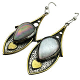 Mother of Pearl Solid 925 Sterling Silver Earrings