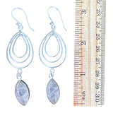 Rose Quartz Solid 925 Sterling Silver Earrings