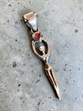Mercury Mystic Topaz Woman Solid 925 Sterling Silver Pendant