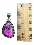 Cherry Blossom Dahlia Solid 925 Sterling Silver Pendant