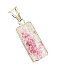 Cinnabar Solid 925 Sterling Silver Pendant