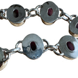 Amethyst Solid 925 Sterling Silver Bracelet