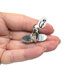 Rainbow Moonstone Solid 925 Sterling Silver Ring 6.5