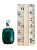 Green Onyx Solid 925 Sterling Silver Pendant